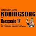 Koningsdag in der Brasserie 17