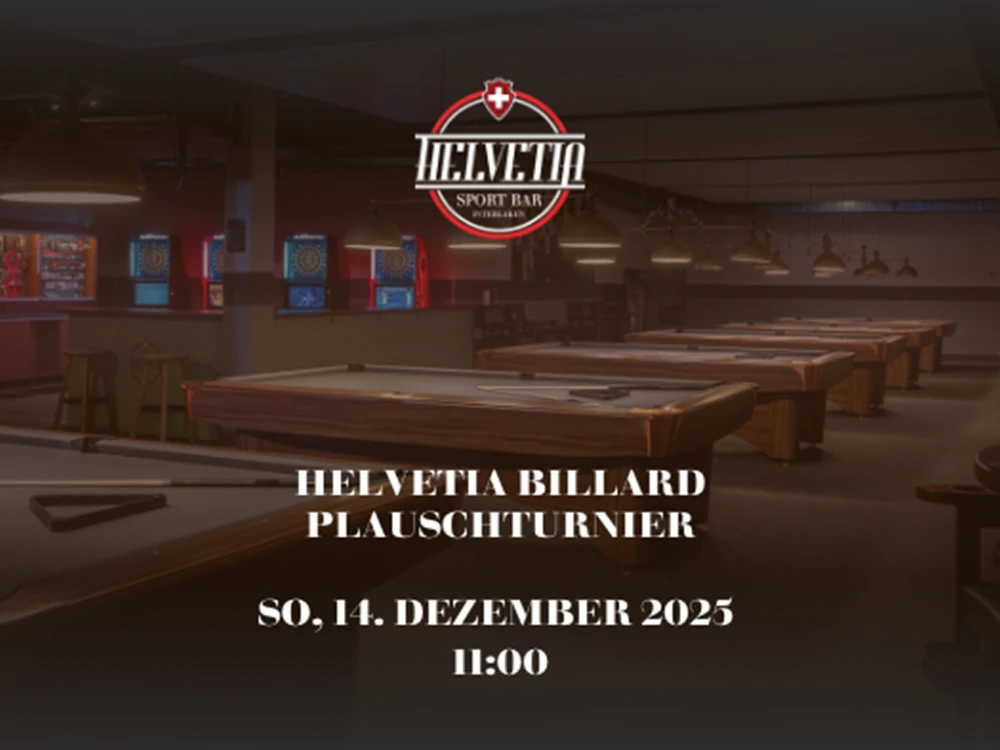 Helvetia Billard Plauschturnier