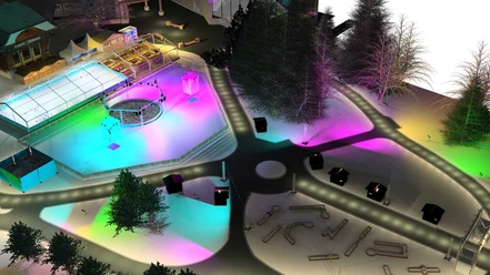 Visualisieung Top of Europe Magic Park