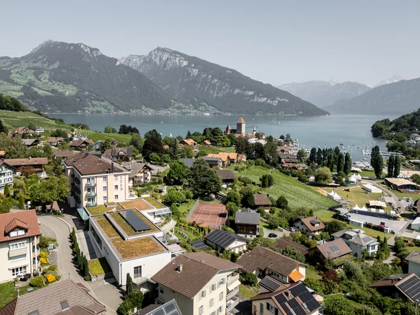 Hotel Eden in der Nähe von Schloss Spiez, Foto: Tobias Schmid
