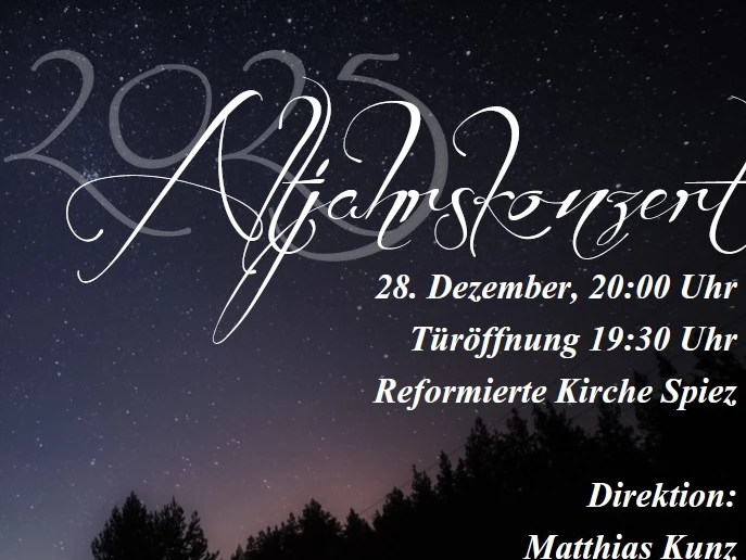 Altjahrskonzert