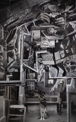 Sabine Hertig (*1982) Untitled, 2025 Analoge Collage auf Papier 28 x 18 cm Courtesy die Künstlerin