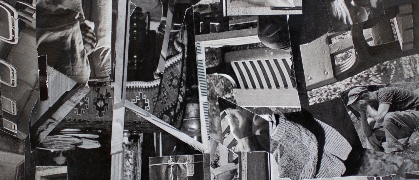 Sabine Hertig (*1982) Untitled, 2025 Analoge Collage auf Papier 28 x 18 cm Courtesy die Künstlerin