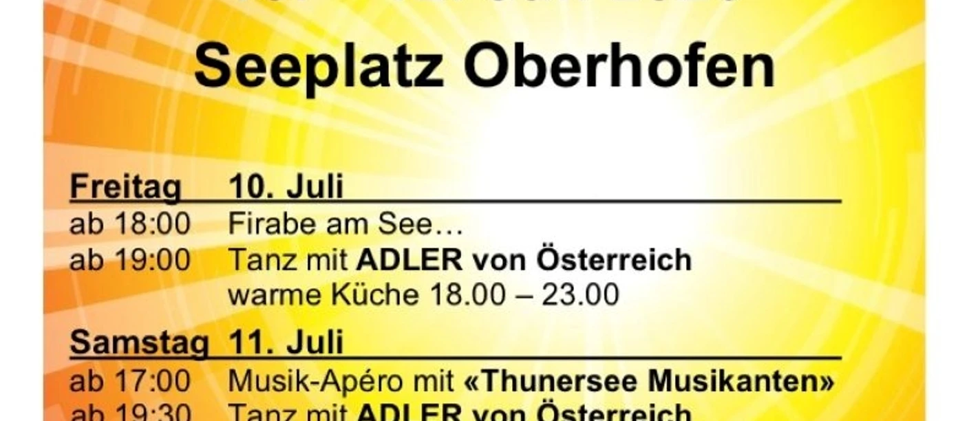 Sommerfest 2026