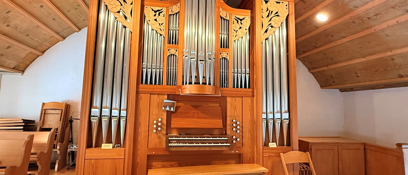 Orgel in der Kirche Diemtigen