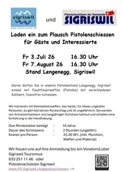 Pistolenschiessen
