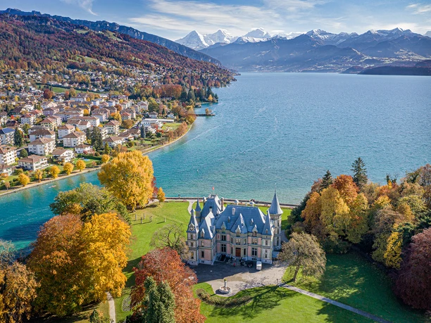 Schloss Schadau v. oben@fotografiefokusthun christophgerber