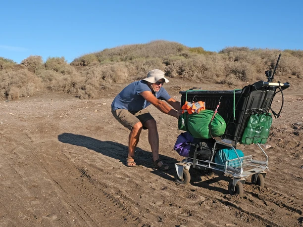 Sandpiste vor Almeria Sandpiste vor Almeria
