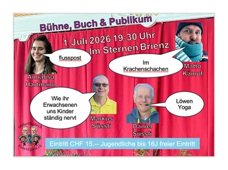 Buch, Bühne & Publikum