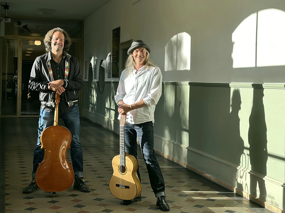 Roman Wiedemar und Carlo Niederhauser