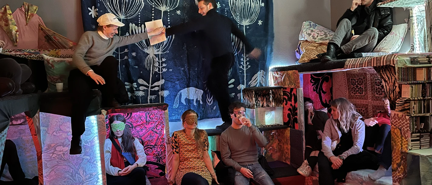 Installation Andrea Marioni in KBCB Biel (2024) Artwork Lisa Lurati Foto Mathilde Marioni