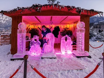 Winter Park Interlaken Eisskulpturenkuenstler