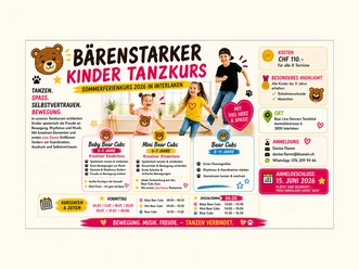 Bärenstarker Kinder Tanzkurs