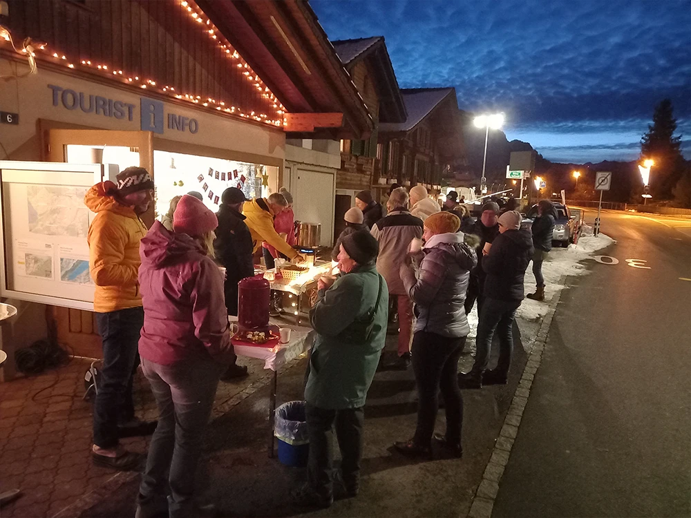 Adventsfenster Bönigen