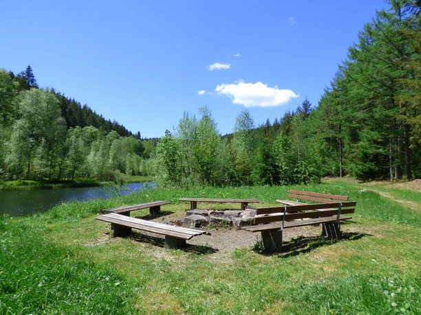 Grillstelle am Langbrunnenweiher