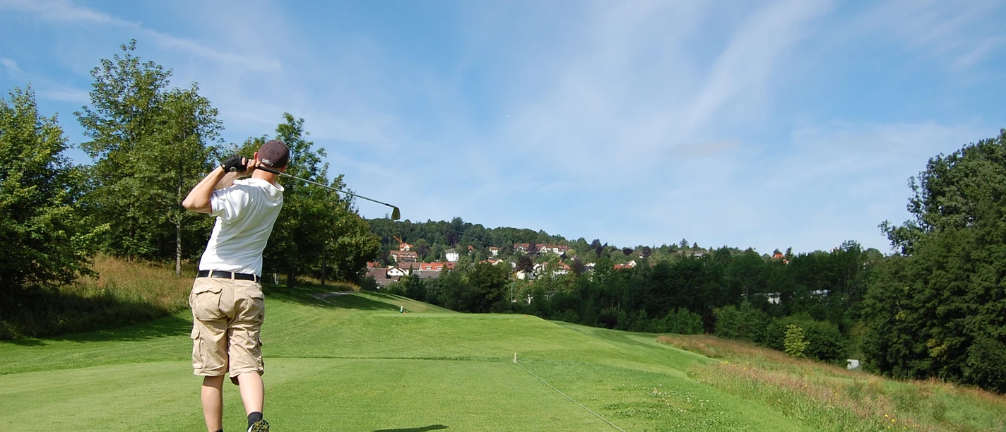 Golfer querformat Horizont 02