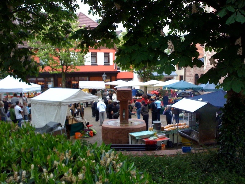 Samstagsmarkt auf dem Place Faverges