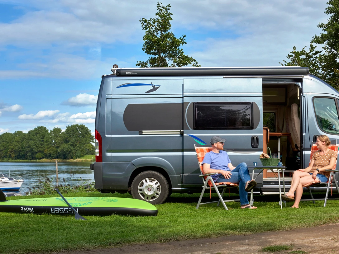 Camping in Dithmarschen, Symbolbild