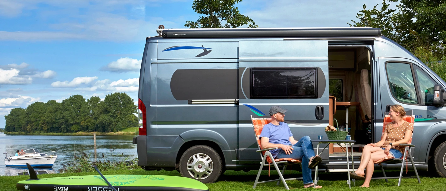 Camping in Dithmarschen, Symbolbild