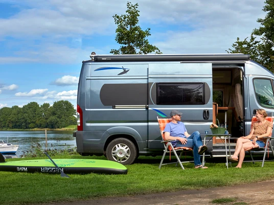 Camping in Dithmarschen, Symbolbild