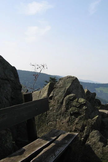 Felsformation am Omerskopf-Westhang