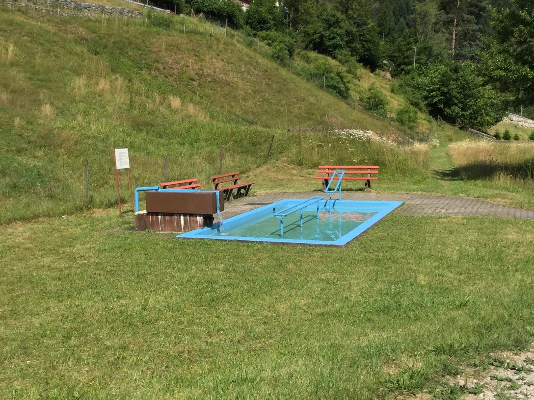 Wassertretstelle Seebachtal in Huzenbach