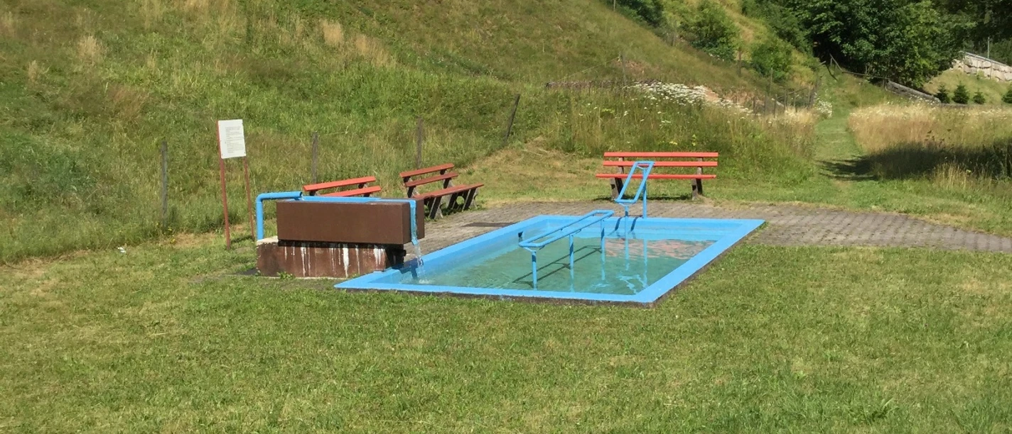 Wassertretstelle Seebachtal in Huzenbach