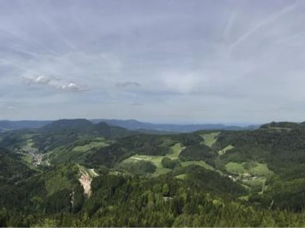 Aussicht ins Renchtal und über den Schwarzwald