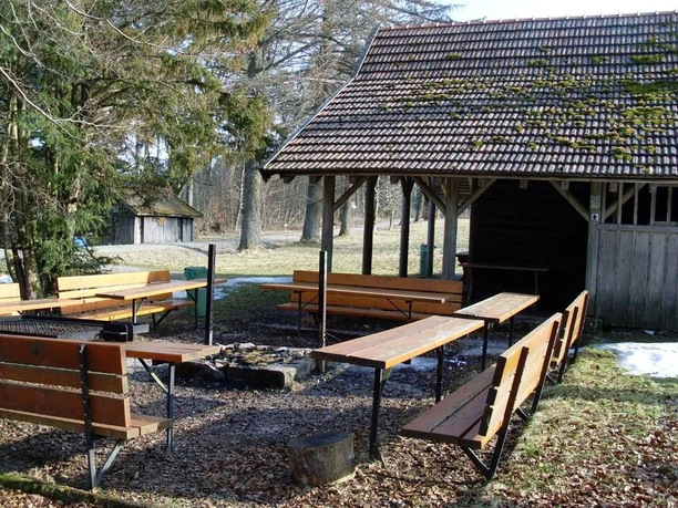 Der Grillplatz an der Arnoldhütte