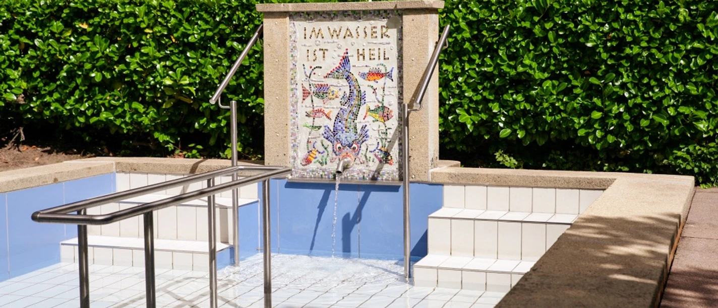 Kneippbecken bei der Schlüsselbadklinik