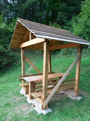 Rasthütte am Panoramawegle