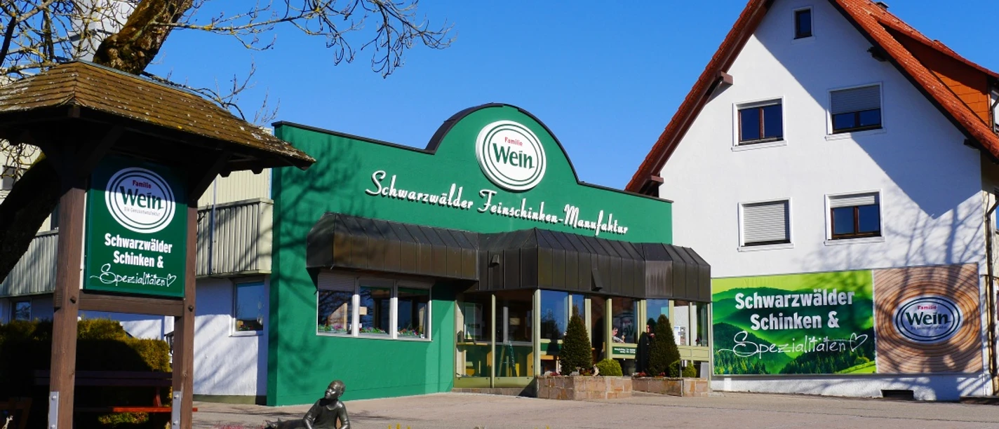 Schwarzwälder Schinken und mehr... Familie Wein - Die Genussmanufaktur