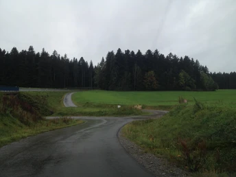 Loßburg Gefahrenstelle Abzweig Hofkäserei
