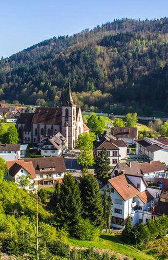 Blick auf Lautenbach