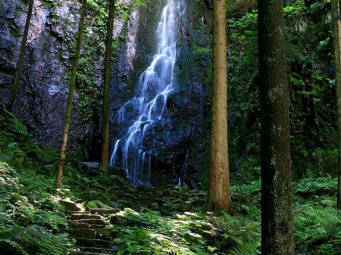 Burgbachwasserfall