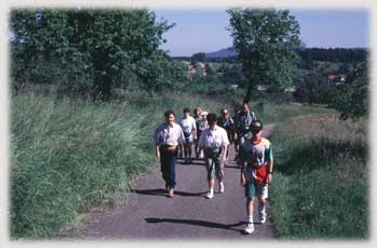 Der Wanderweg zum Merkur