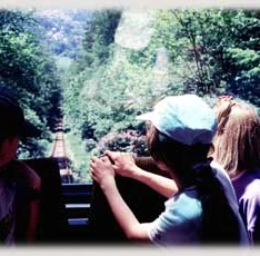 Fahrt mit der Merkurbahn