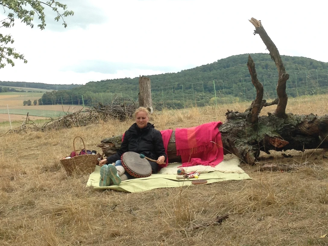 Schamanische Trommel Claudia Ruis