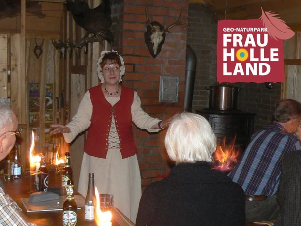 Meißner Geschichten am Bollerofen in der Viehhaushütte Meißner Geschichten am Bollerofen in der Viehhaushütte