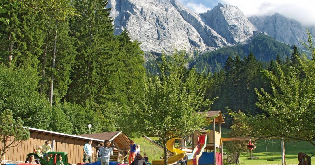 Spielplatz an der Eibseealm