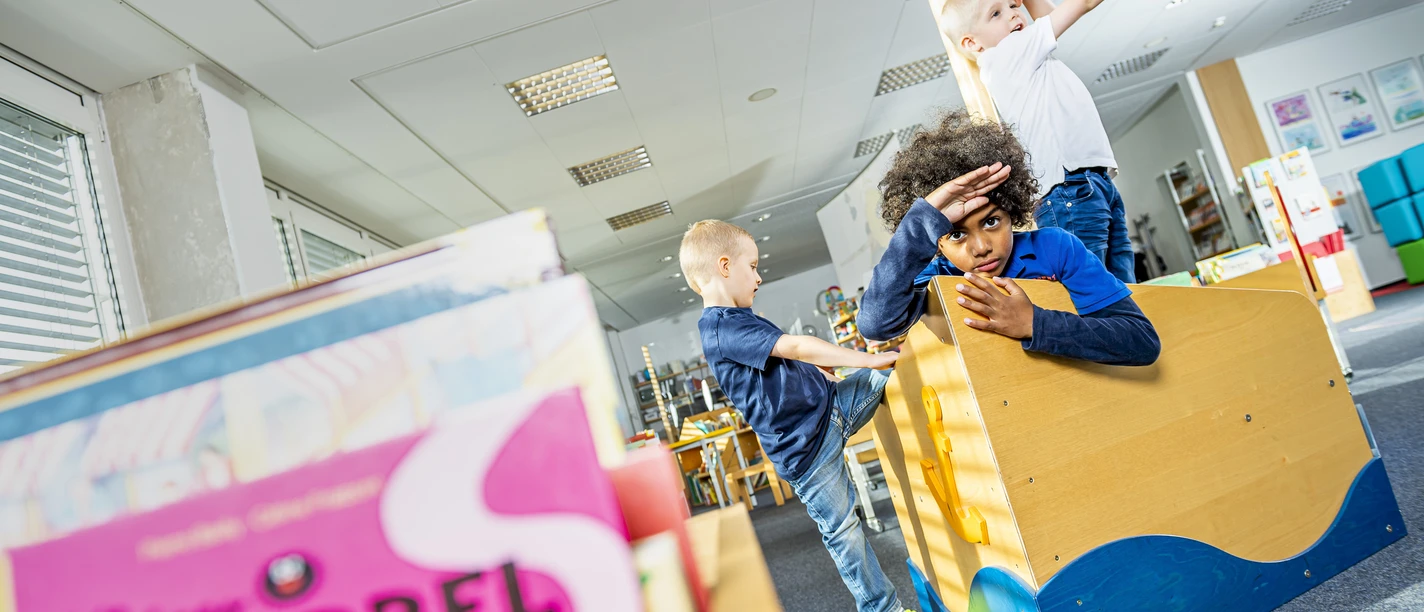 Stadtbibliothek Kinder und Jugend © Aileen Rogge.jpg Kinder- und Jugendabteilung in der Stadtbibliothek