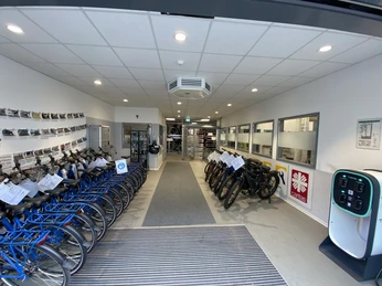 Radstation Bonn - Eingangsbereich