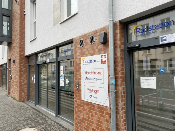 Radstation Bonn - aussen