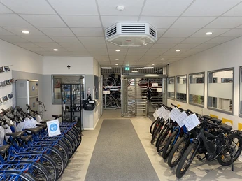 Radstation Bonn - Eingangsbereich