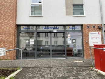 Radstation Bonn - Eingangsbereich aussen