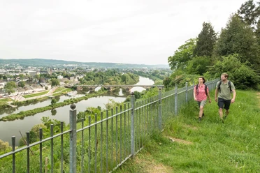 Blick über Trier - Weisshaus
