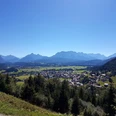Blick auf Wallgau von der Maxhütte