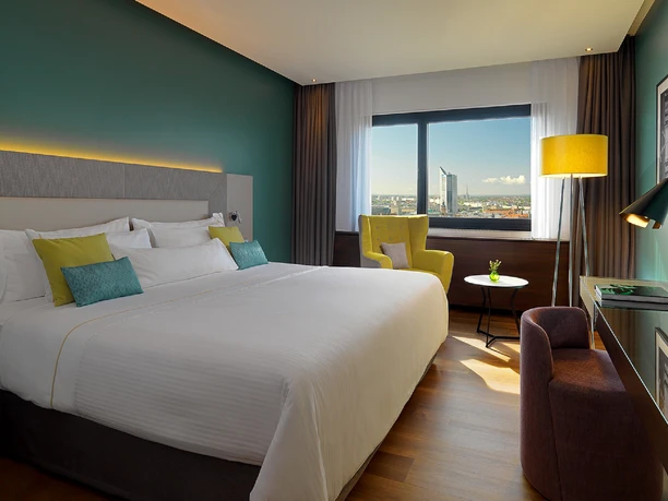 Grand Deluxe Zimmer im Tagungshotel The Westin Leipzig | Leipzig Convention Bureau Grand Deluxe Zimmer im Tagungshotel The Westin Leipzig - präsentiert vom Leipzig Convention Bureau