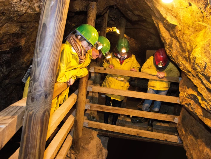 Besucherbergwerk Grube Wenzel Fuehrung Besucherbergwerk Grube Wenzel Fuehrung
