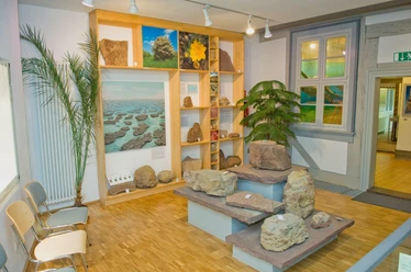 Geopark Infozentrum - Stromatolithe Geopark Infozentrum - Stromatolithe